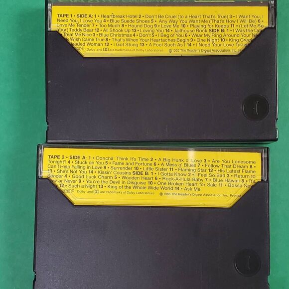 Elvis Presley – His Greatest Hits Collector’s Edition 3 Cassette Box Set 1986 Re - Picture 3 of 6